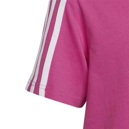 Детски тениски и фланелки Adidas Essentials 3 Stripe T-Shirt Junior Girls Черно/Бяло Adidas Essentials 3 Stripe T-Shirt Junior Girls Черно/Бяло Детски тениски и фланелки