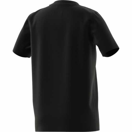 Adidas Girls Essentials Linear T-Shirt Blk/Pnk Nature - Детски тениски и фланелки