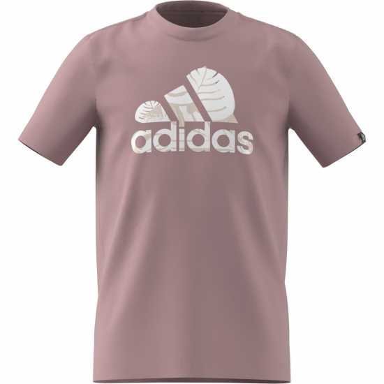 Sale Adidas Girls Essentials Linear T-Shirt Pnk/Wht Nature - Детски тениски и фланелки