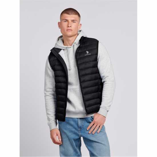 Us Polo Assn Bound Quilted Gilet Sn00 Us Polo Assn Bound Quilted Gilet Sn00