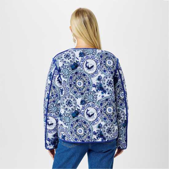 Дамски якета и палта Biba Ватирано Яке Printed Quilted Jacket Biba Ватирано Яке Printed Quilted Jacket Дамски якета и палта