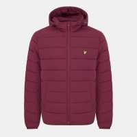 Lyle And Scott Men's Lightweight Puffer Jacket Бордово Z562 
