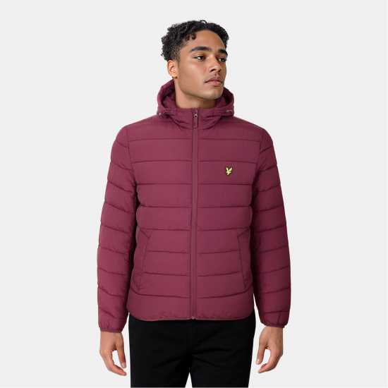 Lyle And Scott Men's Lightweight Puffer Jacket Бордово Z562 Lyle And Scott Men's Lightweight Puffer Jacket Бордово Z562