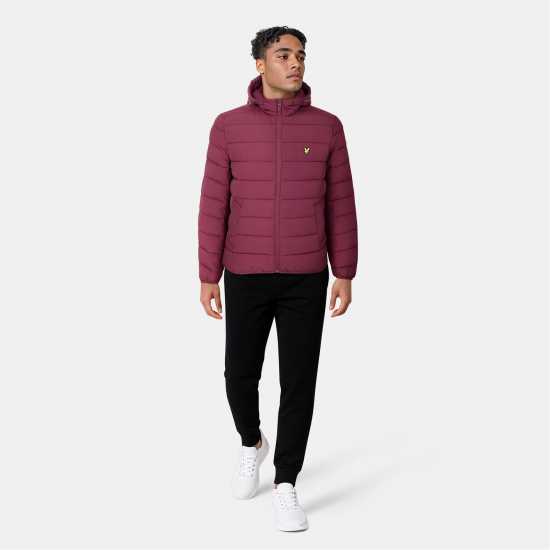 Lyle And Scott Men's Lightweight Puffer Jacket Бордово Z562 Lyle And Scott Men's Lightweight Puffer Jacket Бордово Z562