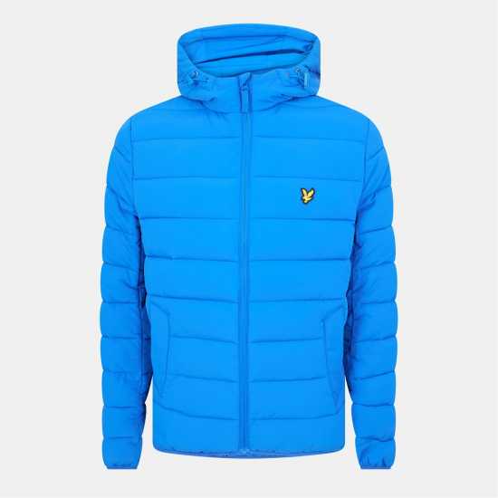 Lyle And Scott Men's Lightweight Puffer Jacket Brt Blue W489 Lyle and Scott Men's Lightweight Puffer Jacket Brt Blue W489