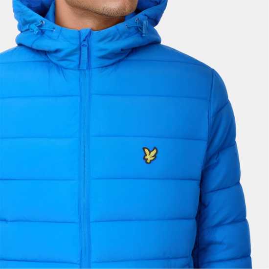 Lyle And Scott Men's Lightweight Puffer Jacket Brt Blue W489 Lyle and Scott Men's Lightweight Puffer Jacket Brt Blue W489