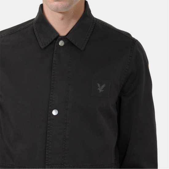 Lyle And Scott Panelled Jacket Център черен Lyle And Scott Panelled Jacket Център черен