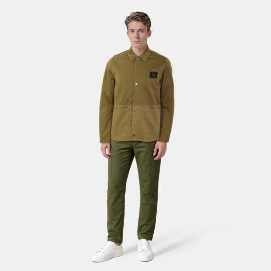 Lyle And Scott Panelled Jacket Desert Sage 