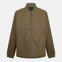 Lyle And Scott Quilted Waxed Jacket  