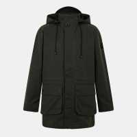 Lyle And Scott Hooded Waxed Jacket  