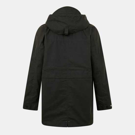 Lyle And Scott Hooded Waxed Jacket  