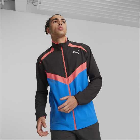 Puma Ultraweave Jacket Черно/Синьо Мъжки якета и палта