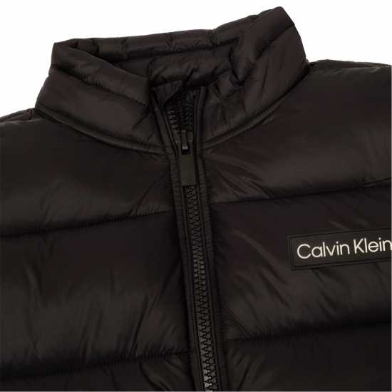 Calvin Klein Golf Lightweight Puffer Jacket Черно 
