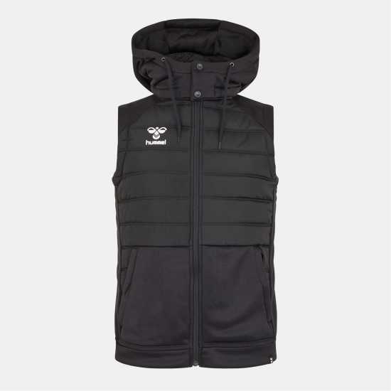 Hummel Adults Sideline 99 Managers Football Jacket Черно Hummel Adults Sideline 99 Managers Football Jacket Черно