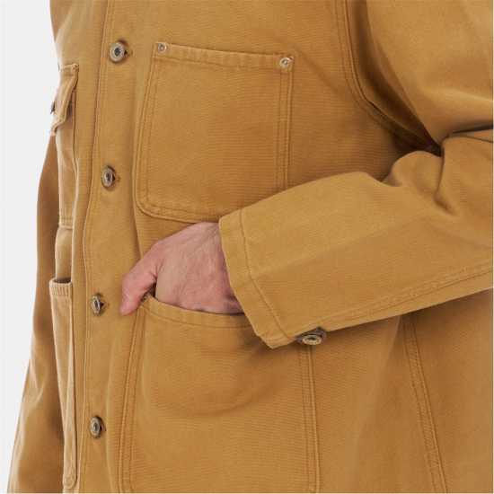 Firetrap Mens Shacket Жълто Мъжки якета и палта