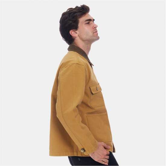 Firetrap Mens Shacket Жълто Мъжки якета и палта