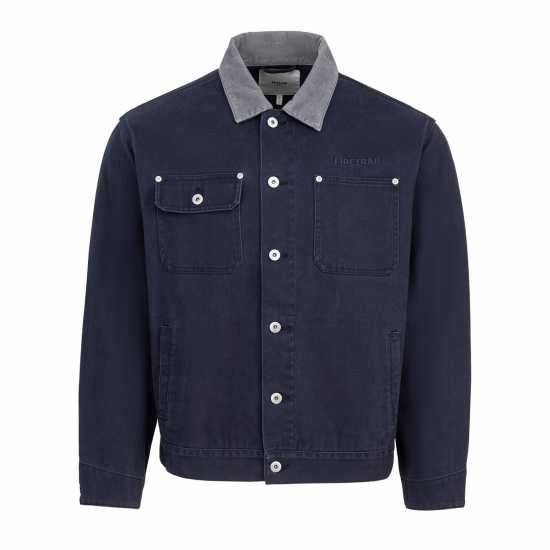 Мъжки якета и палта Firetrap Mens Shacket Морска синьо Firetrap Mens Shacket Морска синьо Мъжки якета и палта