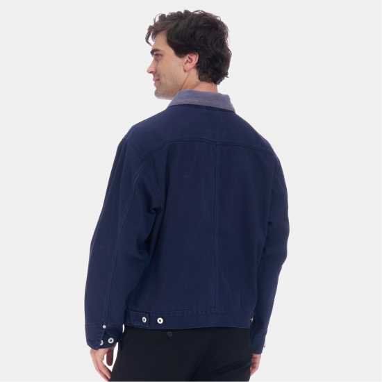 Мъжки якета и палта Firetrap Mens Shacket Морска синьо Firetrap Mens Shacket Морска синьо Мъжки якета и палта