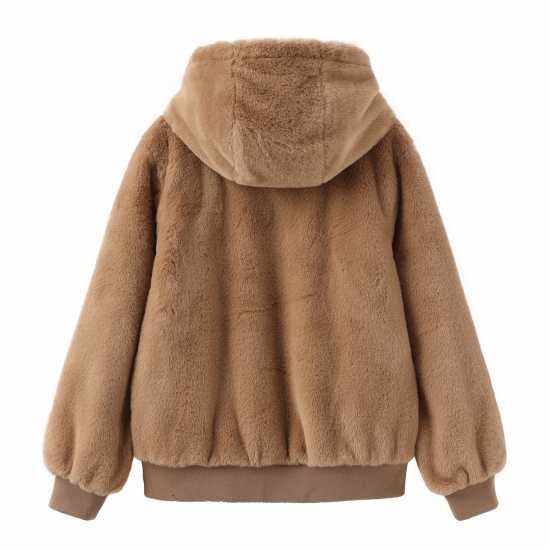 Детски якета и палта Firetrap Short Plush Jacket Firetrap Short Plush Jacket Детски якета и палта