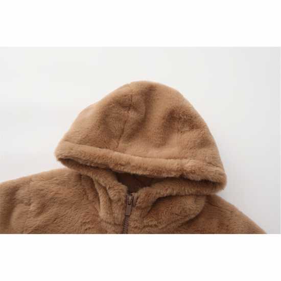 Детски якета и палта Firetrap Short Plush Jacket Firetrap Short Plush Jacket Детски якета и палта