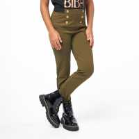 Biba Junior Girls  Ponte Legging Хаки Детски клинове