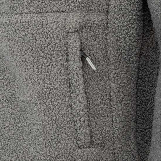 Gelert Мъжко Яке Полар Sherpa Fleece Jacket Mens Светло сиво Мъжки якета и палта