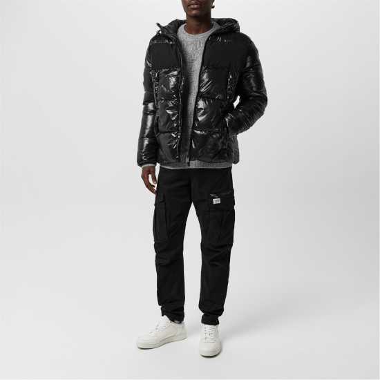 Firetrap Пухено Яке Mens Bubble Jacket  