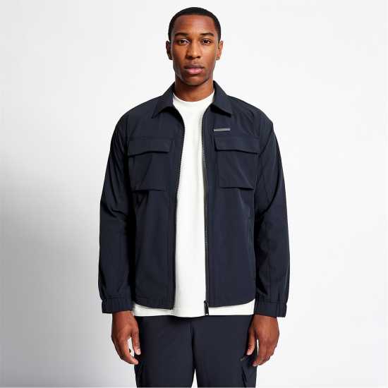 Flat Iron Zip Overshirt  