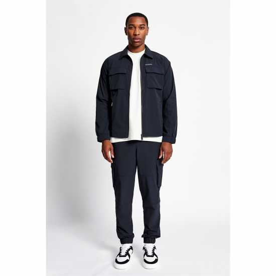 Flat Iron Zip Overshirt  