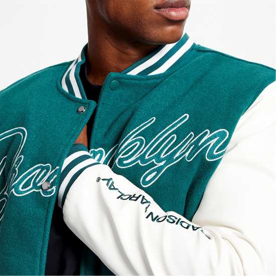 Мъжки якета и палта Вълнено Яке Madison Barclay Hudson Baseball Wool Jacket Вълнено Яке Madison Barclay Hudson Baseball Wool Jacket Мъжки якета и палта