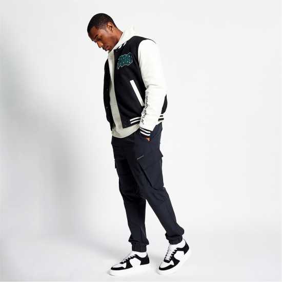 Мъжки якета и палта Вълнено Яке Madison Barclay Lincoln Baseball Wool Jacket Вълнено Яке Madison Barclay Lincoln Baseball Wool Jacket Мъжки якета и палта