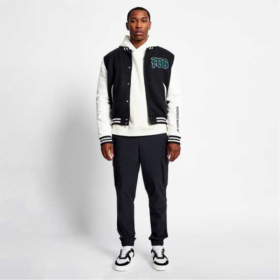 Мъжки якета и палта Вълнено Яке Madison Barclay Lincoln Baseball Wool Jacket Вълнено Яке Madison Barclay Lincoln Baseball Wool Jacket Мъжки якета и палта