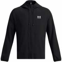 Under Armour Stretch Windbreaker Mens Черно/Бяло Мъжки грейки