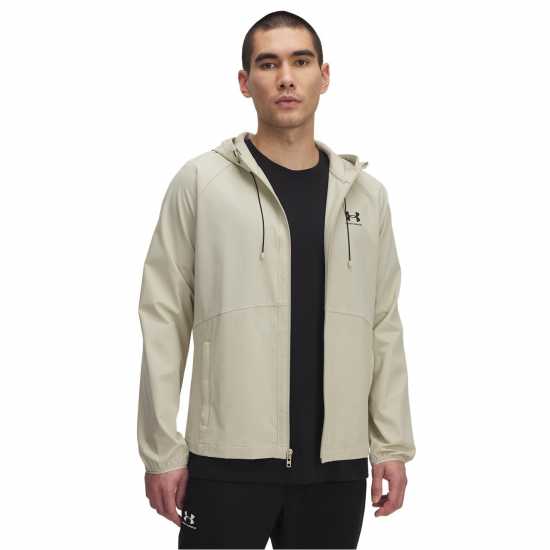 Under Armour Stretch Windbreaker Mens Хаки основа/Черно 