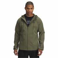 Under Armour Men's  Stretch Wind-Resistant Windbreaker Green 