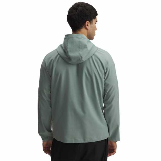 Under Armour Men's  Stretch Wind-Resistant Windbreaker Green 