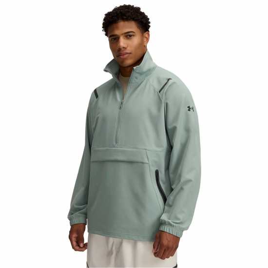 Under Armour Мъжки Анорак Unstoppable Anorak Mens Зелено/Черно Under Armour Мъжки Анорак Unstoppable Anorak Mens Зелено/Черно