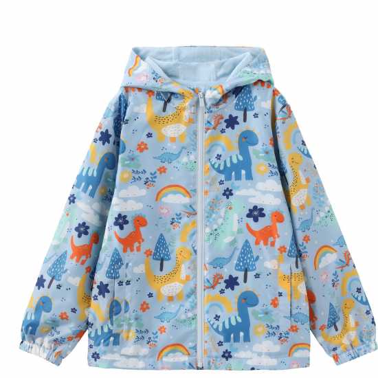 Star Print Jacket AOP Детски якета и палта