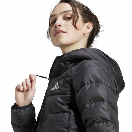 Adidas Дамско Яке С Качулка Essentials Light Down Hooded Jacket Womens Adidas Дамско Яке С Качулка Essentials Light Down Hooded Jacket Womens