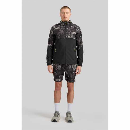 Мъжко Софтшел Яке Altryn Print Softshell Jacket Mens Стомана/Черно Мъжки якета и палта