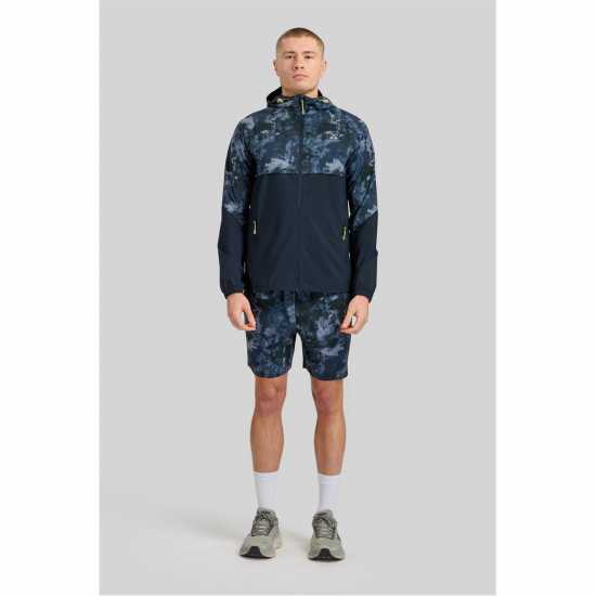 Мъжко Софтшел Яке Altryn Print Softshell Jacket Mens Нави Микс Мъжки якета и палта