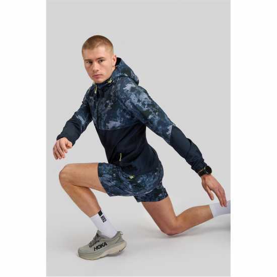 Мъжко Софтшел Яке Altryn Print Softshell Jacket Mens Нави Микс Мъжки якета и палта