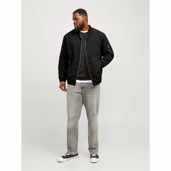 Мъжки якета и палта Jack And Jones Мъжко Яке Бомбър Rush Bomber Jacket Mens Plus Size Jack And Jones Мъжко Яке Бомбър Rush Bomber Jacket Mens Plus Size Мъжки якета и палта