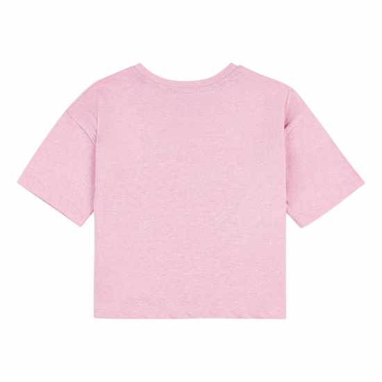 Jack Wills Regular Fit T-Shirt Junior Girls Pink Lady Marl Детски тениски и фланелки