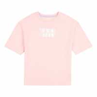 Jack Wills Regular Fit T-Shirt Junior Girls Crystal Rose Детски тениски и фланелки