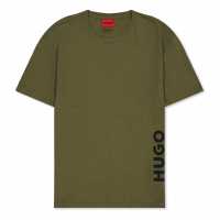 Hugo Boss Hugo Organic T-Shirt Open Green 345 Мъжки пижами