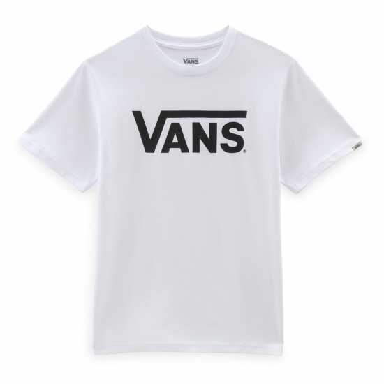 Детски тениски и фланелки Vans Classic T-Shirt Juniors Бяло Vans Classic T-Shirt Juniors Бяло Детски тениски и фланелки