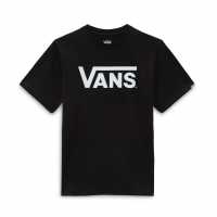 Vans Classic T-Shirt Juniors Black Детски тениски и фланелки