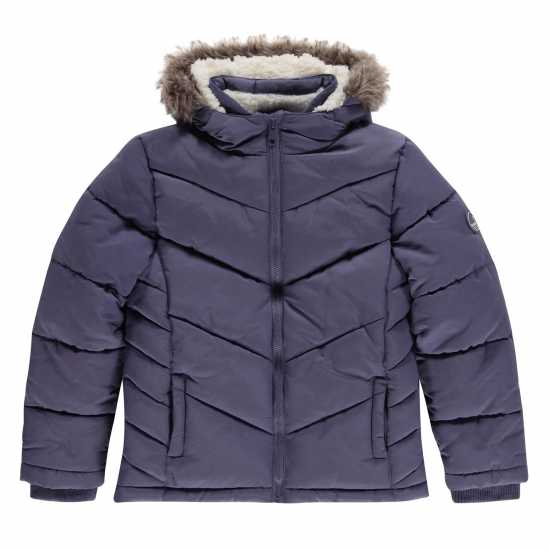 Детски якета и палта Soulcal Пухено Яке Girls 2 Zip Bubble Jacket Soulcal Пухено Яке Girls 2 Zip Bubble Jacket Детски якета и палта