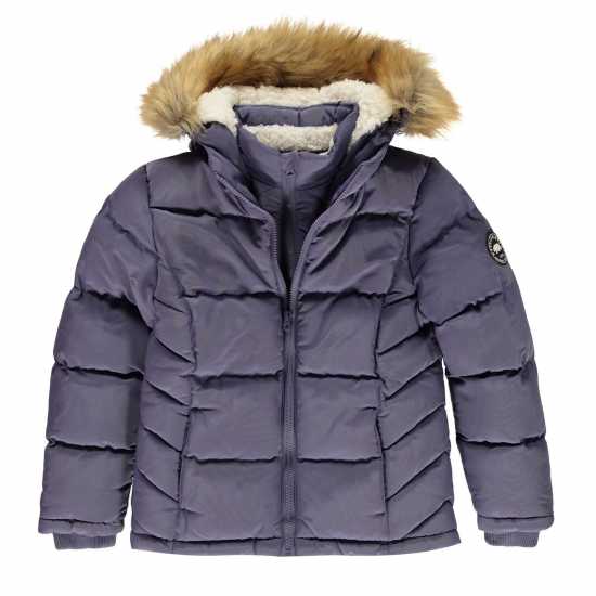 Детски якета и палта Soulcal Пухено Яке Girls 2 Zip Bubble Jacket Soulcal Пухено Яке Girls 2 Zip Bubble Jacket Детски якета и палта